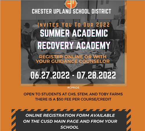Summer Program Graphic. Words included in text above.